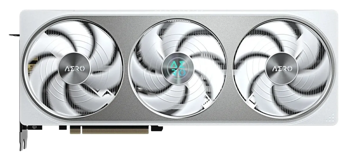 Відеокарта GF RTX 5070 12GB GDDR7 Aero OC Gigabyte (GV-N5070AERO OC-12GD) - мініатюра 2