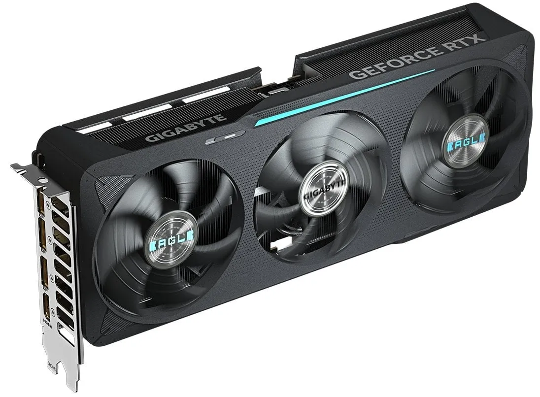 Відеокарта GF RTX 5070 12GB GDDR7 Eagle OC Gigabyte (GV-N5070EAGLE OC-12GD) - мініатюра 3