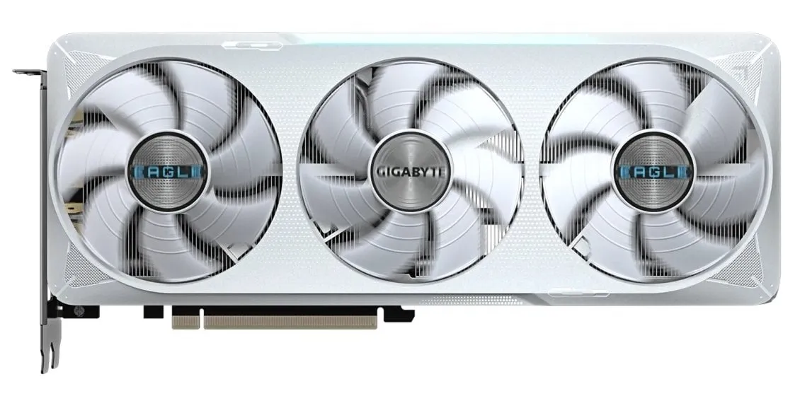 Відеокарта GF RTX 5070 12GB GDDR7 Eagle OC Ice Gigabyte (GV-N5070EAGLEOC ICE-12GD) - мініатюра 2