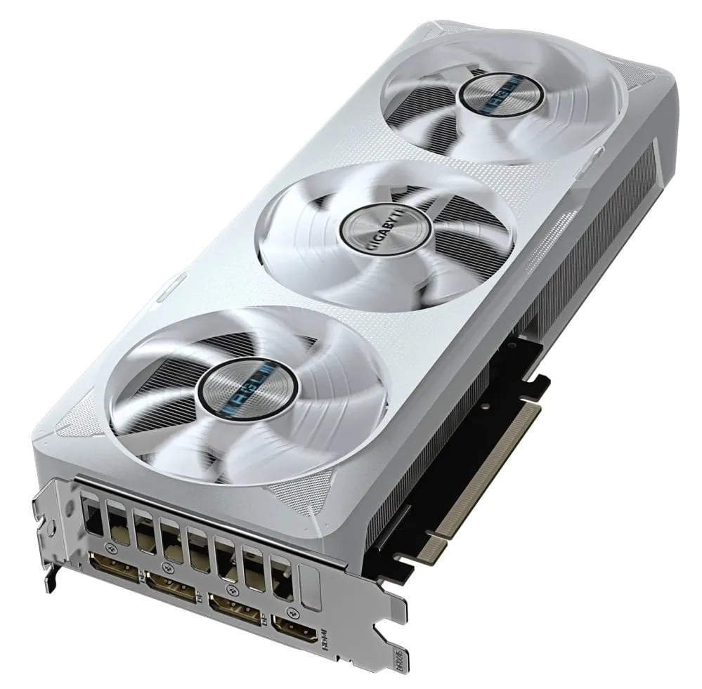 Відеокарта GF RTX 5070 12GB GDDR7 Eagle OC Ice Gigabyte (GV-N5070EAGLEOC ICE-12GD) - мініатюра 6