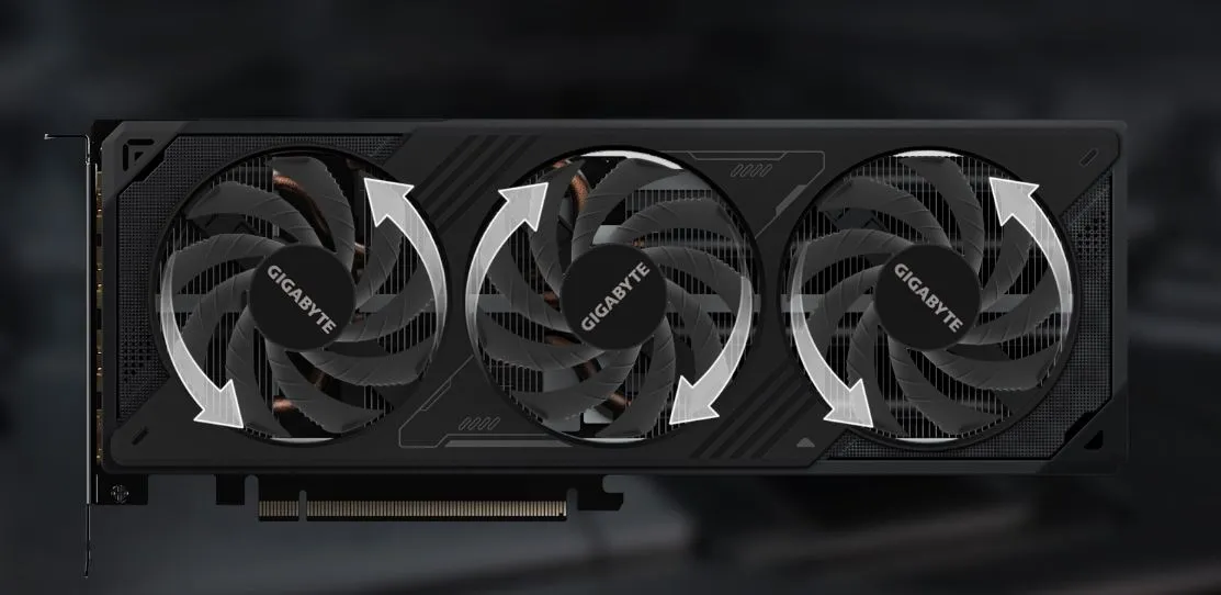 Відеокарта GF RTX 5070 12GB GDDR7 Windforce OC SFF Gigabyte (GV-N5070WF3OC-12GD) - мініатюра 13