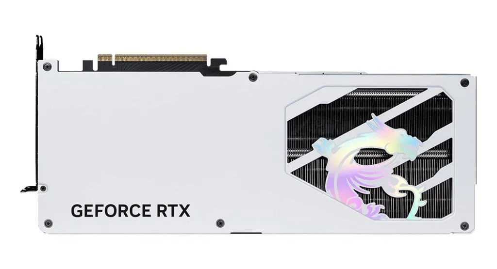 Відеокарта GF RTX 5070 12GB GDDR7 Gaming Trio OC White MSI (GeForce RTX 5070 12G GAMING TRIO OC WHITE) - мініатюра 4