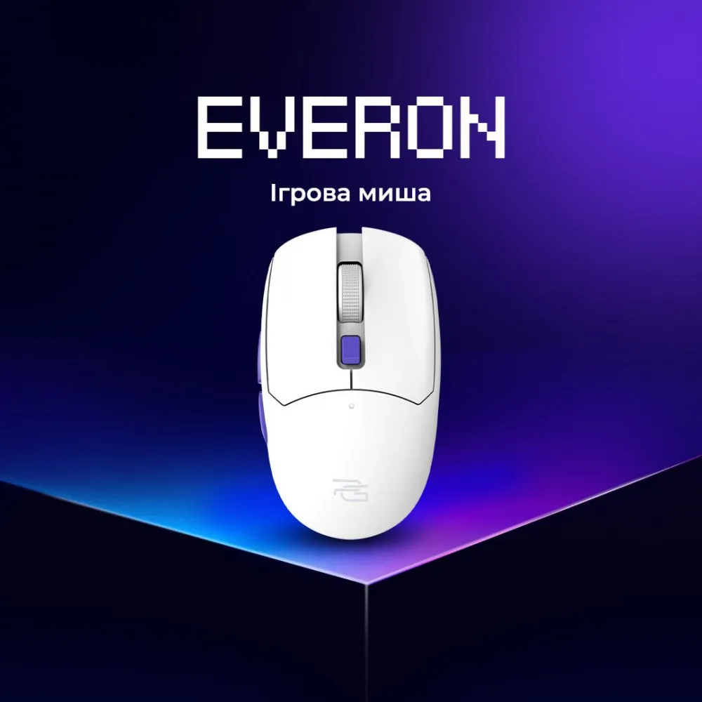 Бездротова ігрова миша Proove Gaming Everon (white) - мініатюра 3