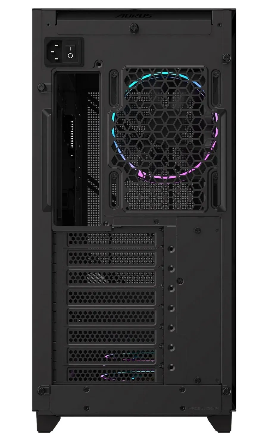 Корпус Gigabyte Aorus C400 Glass (GB-AC400G) - мініатюра 7