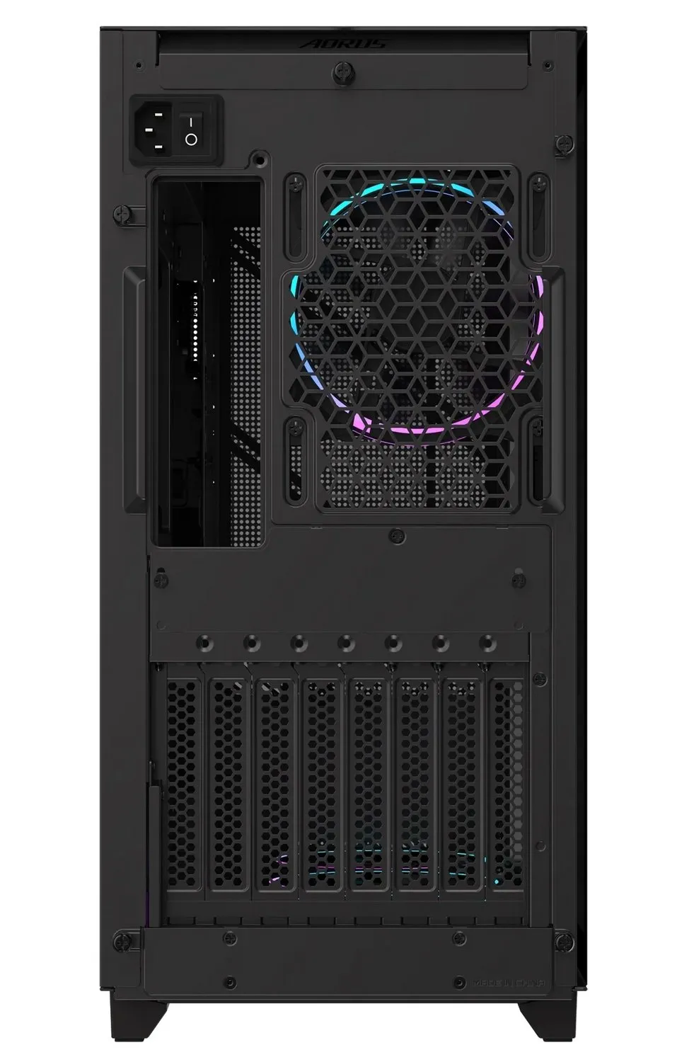Корпус Gigabyte Aorus C400 Glass (GB-AC400G) - мініатюра 8