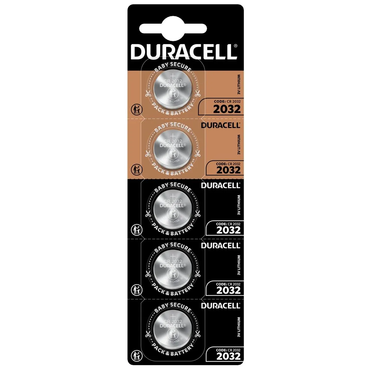 Батарейка Duracell CR2032 DSN BL 5шт - зображення 1