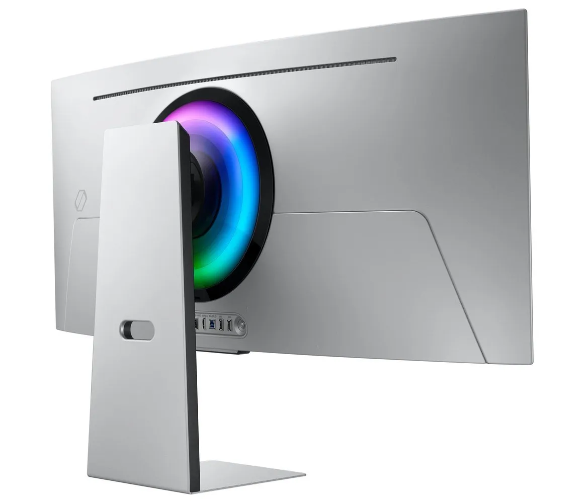 Монітор Samsung 34" LS34DG852 (LS34DG852SIXUA) OLED Black Curved 175Hz - мініатюра 8