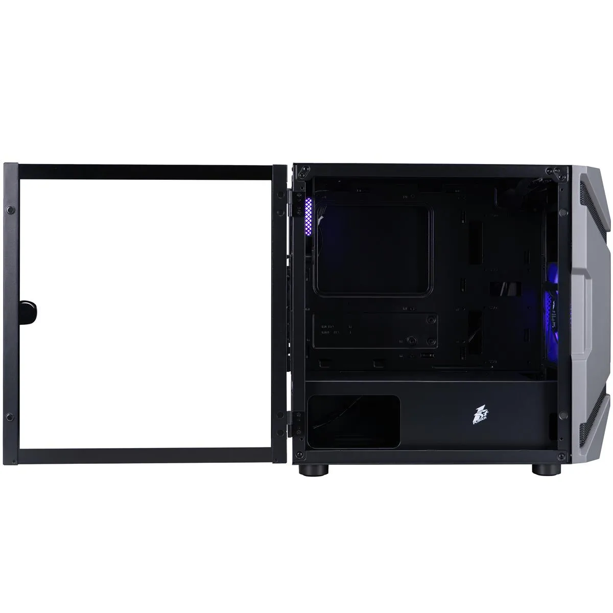 Корпус 1stPlayer D3-A-BK-1F7-14-1F7 Black без БЖ - мініатюра 6