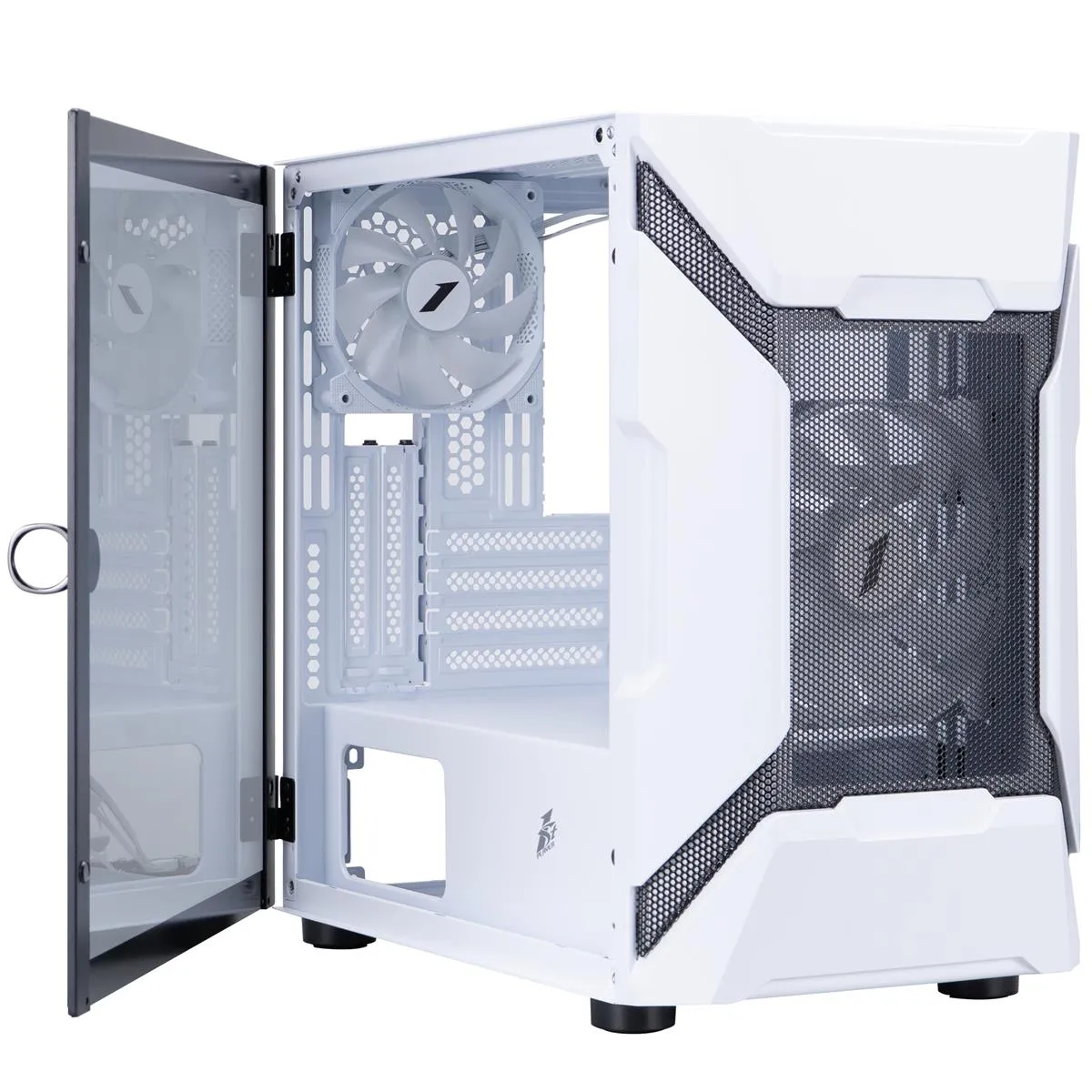 Корпус 1stPlayer D3-A-WH-1F7-14-W-1F7-W White без БЖ - мініатюра 6
