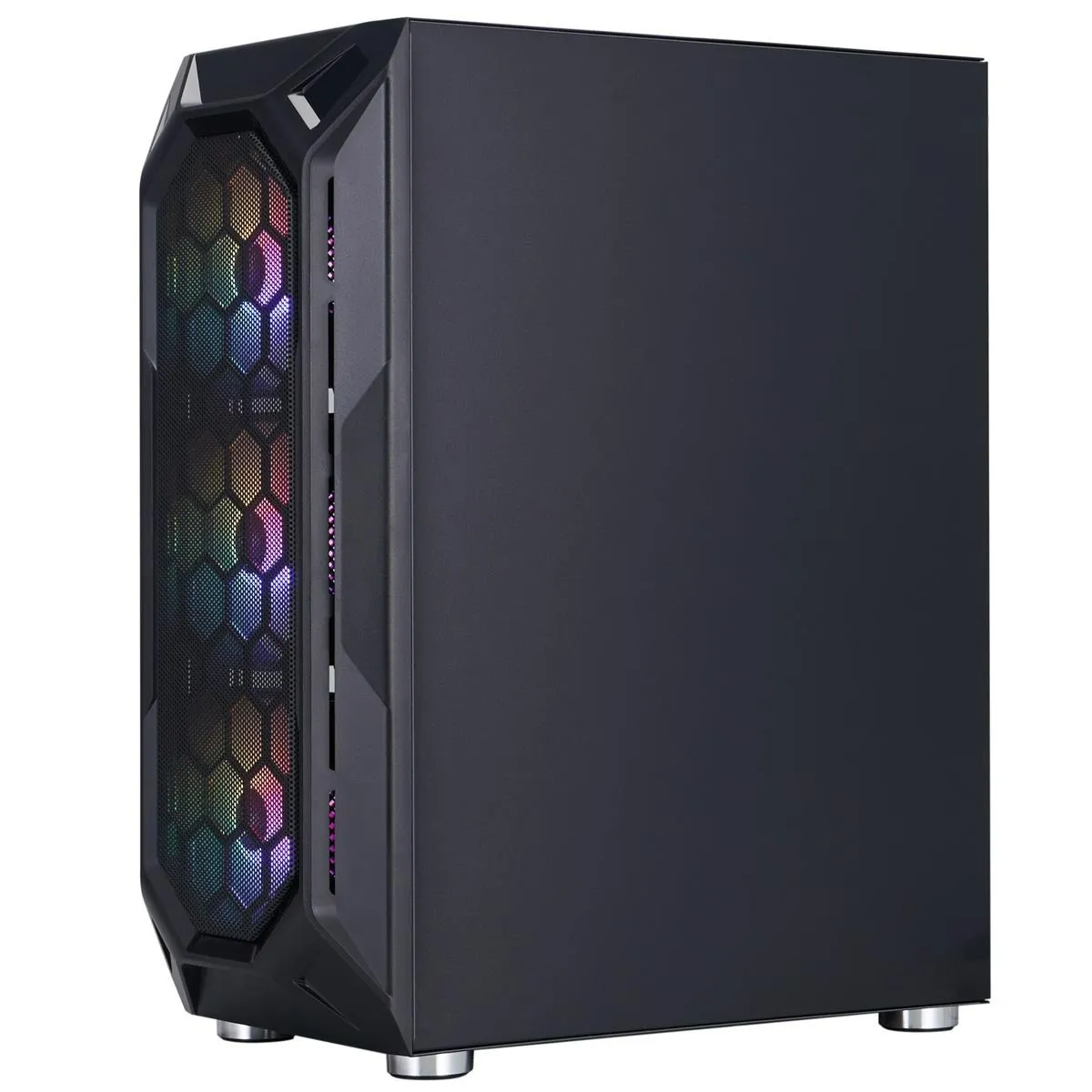 Корпус 1stPlayer X6-BK-4F1 Black без БЖ - мініатюра 5