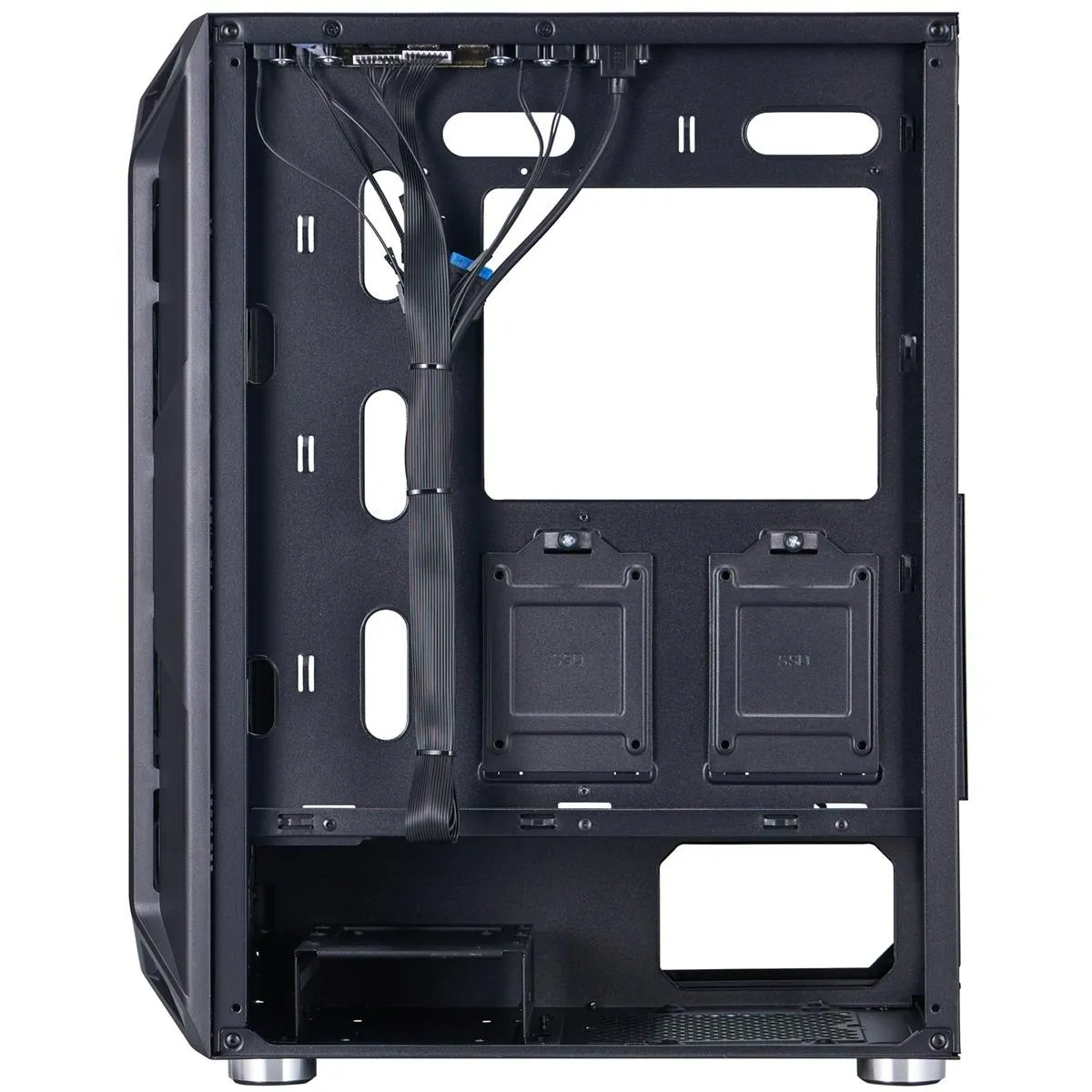 Корпус 1stPlayer X6-BK-4F1 Black без БЖ - мініатюра 7