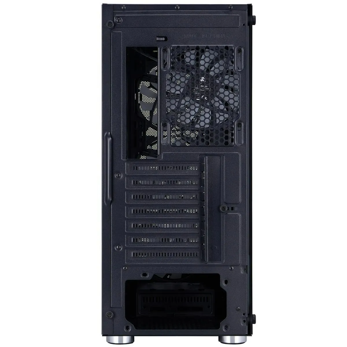 Корпус 1stPlayer X6-BK-4F1 Black без БЖ - мініатюра 8