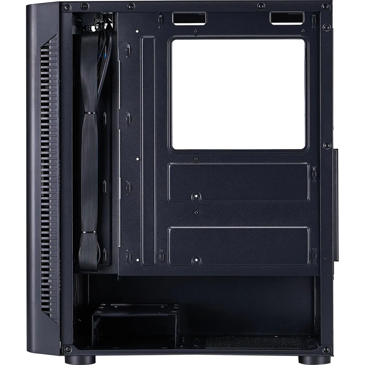 Корпус 1stPlayer D4-BK-4F1 Black без БЖ - мініатюра 15
