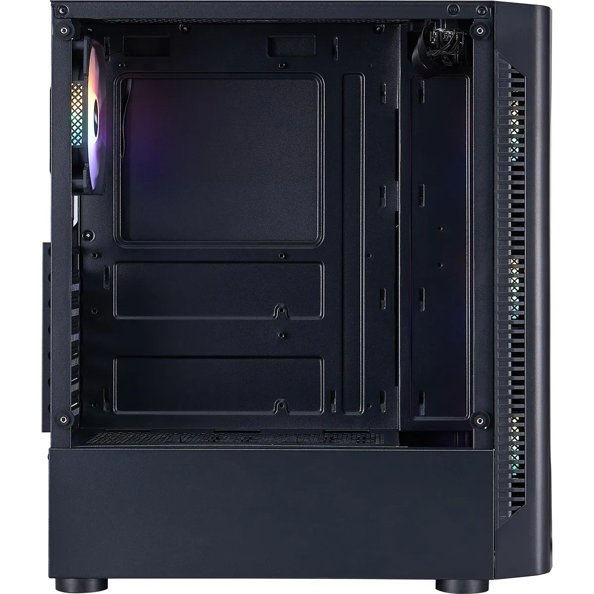 Корпус 1stPlayer D4-BK-4F1 Black без БЖ - мініатюра 16