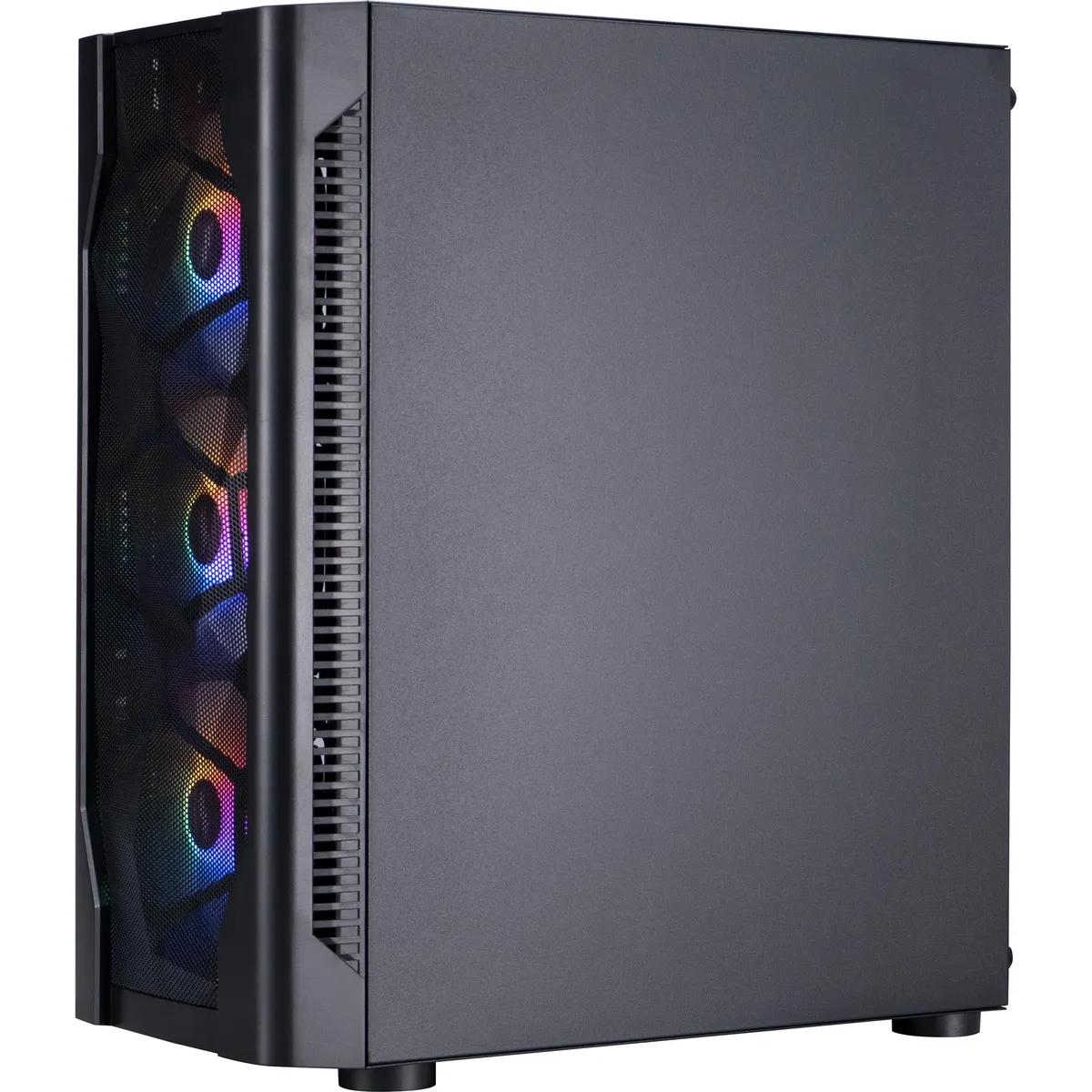 Корпус 1stPlayer D4-BK-4F1 Black без БЖ - мініатюра 17