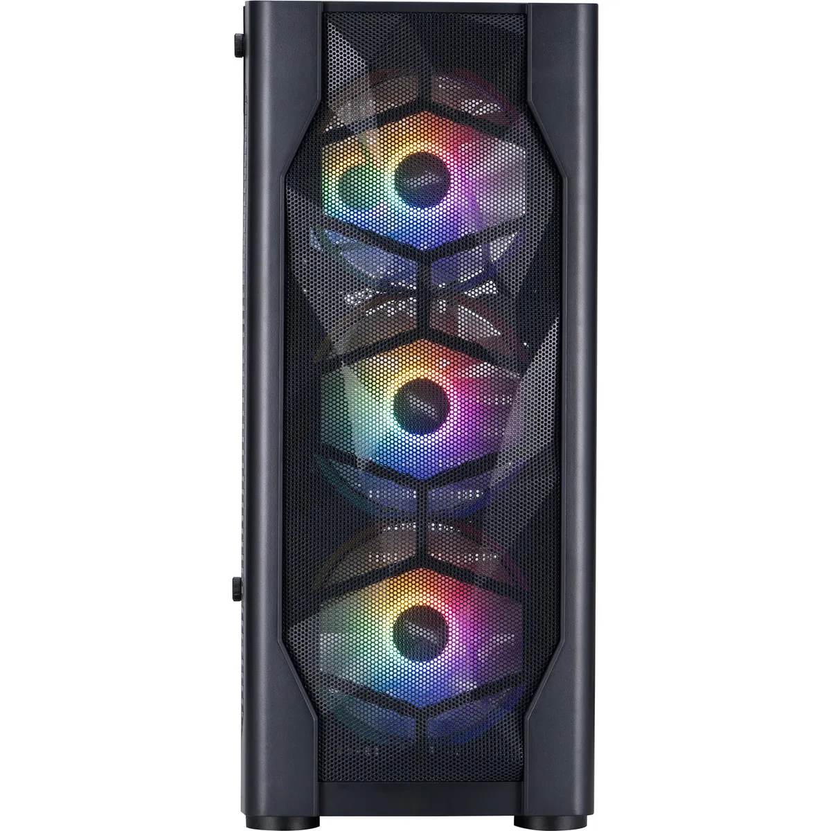 Корпус 1stPlayer D4-BK-4F1 Black без БЖ - мініатюра 18