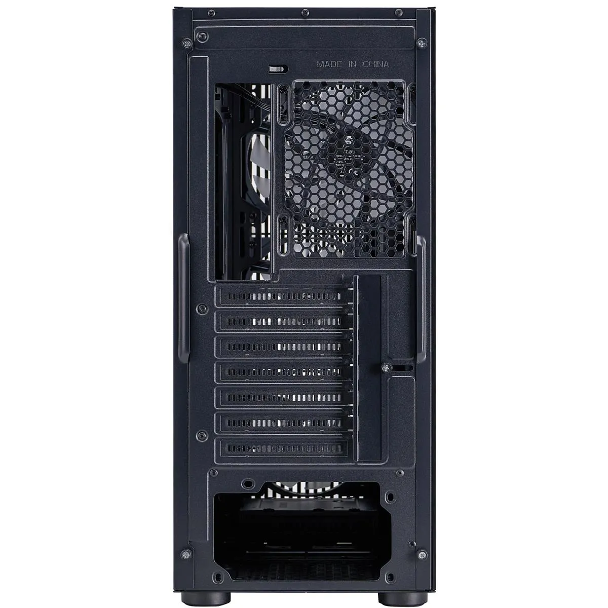 Корпус 1stPlayer H6-BK-4F7 Black без БЖ - мініатюра 5