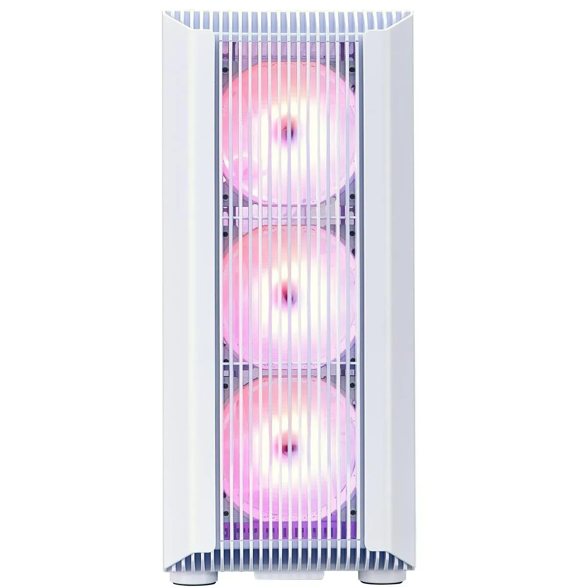 Корпус 1stPlayer H6-WH-4F7-W White без БЖ - мініатюра 3