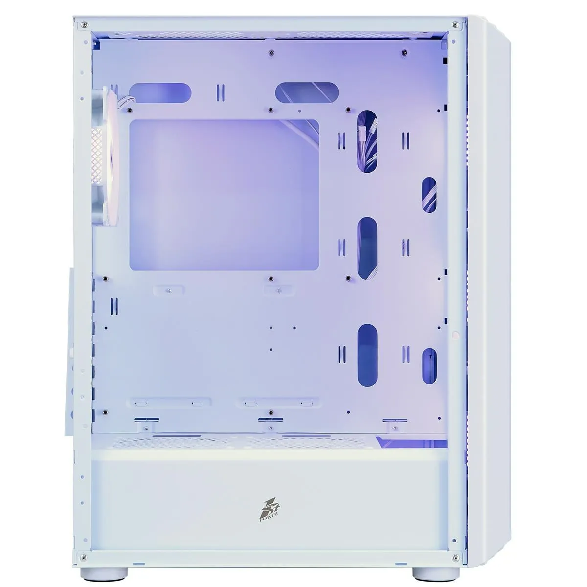 Корпус 1stPlayer H6-WH-4F7-W White без БЖ - мініатюра 6