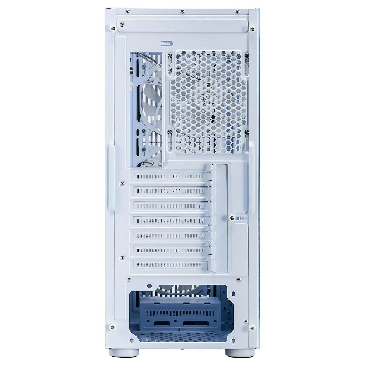 Корпус 1stPlayer H6-WH-4F7-W White без БЖ - мініатюра 7