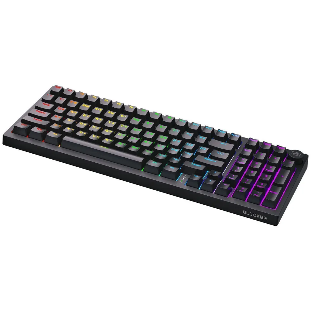Бездротова клавіатура Proove Gaming Slicker (Ukraine Layout) (white) - мініатюра 4
