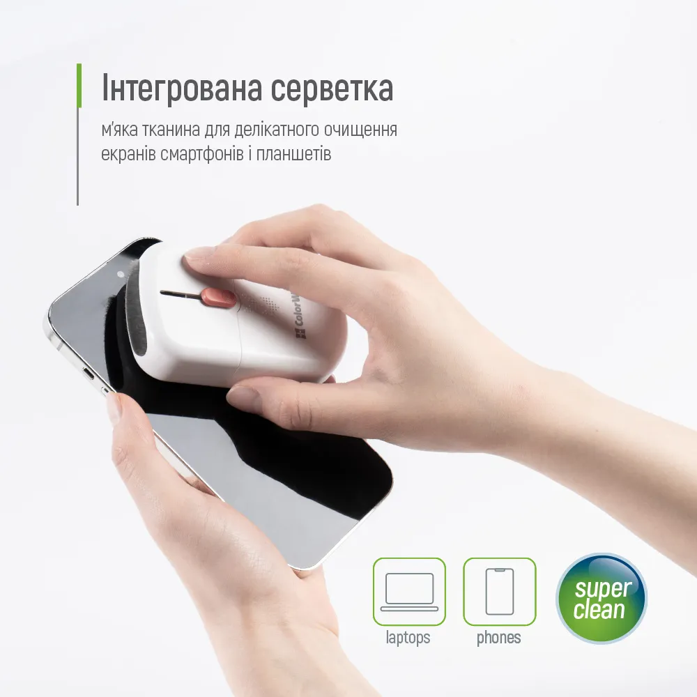 Набір для чищення ColorWay 10 в 1 для очищення навушників/клавіатури (CW-1111) - мініатюра 13