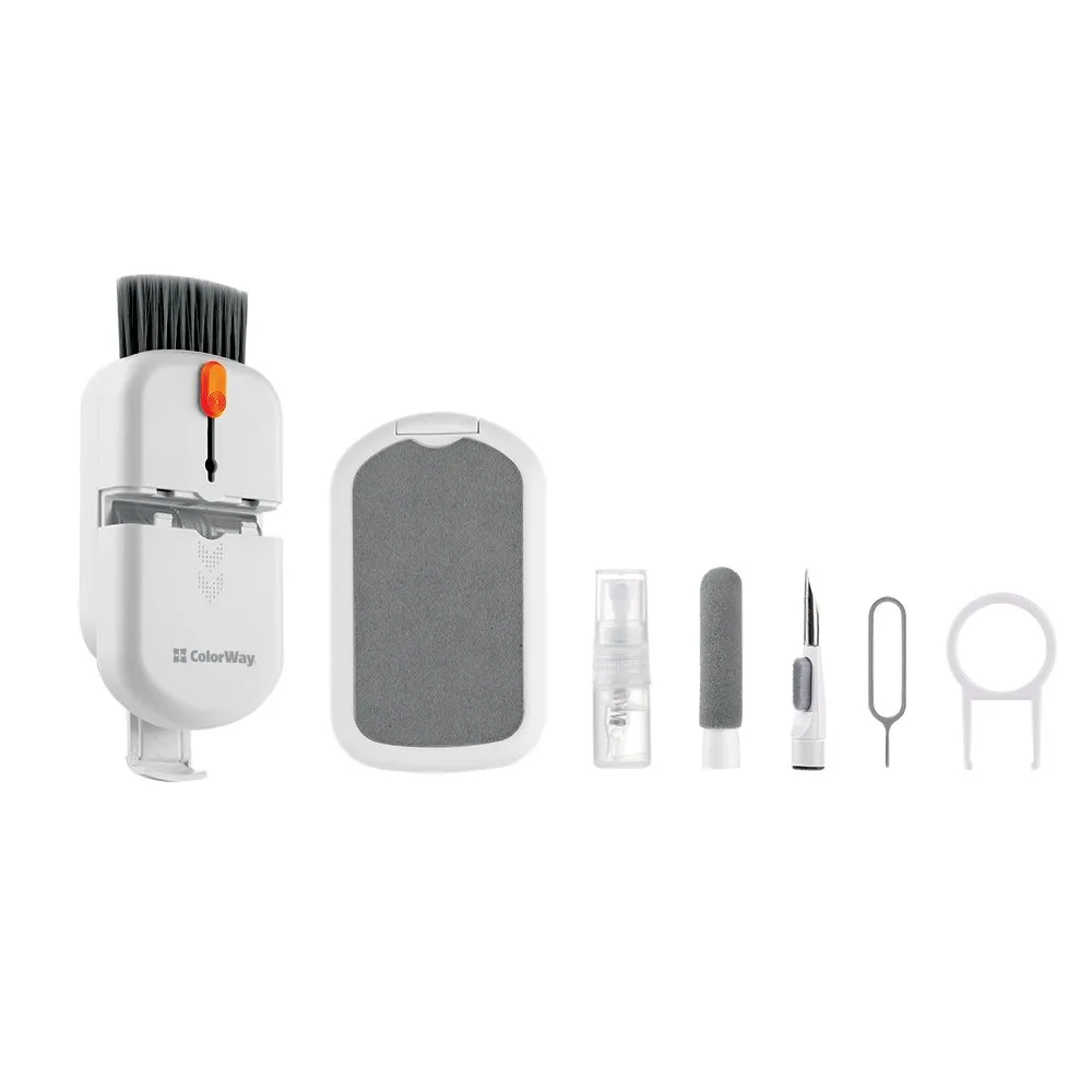 Набір для чищення ColorWay 10 в 1 для очищення навушників/клавіатури (CW-1111) - мініатюра 3