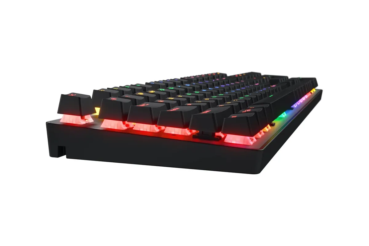 Клавіатура Hator Icefall Mecha Rainbow Black (HTK104UA) - мініатюра 4