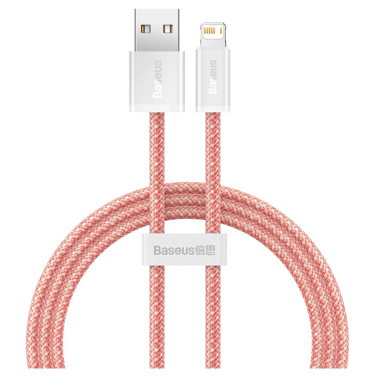 Кабель Baseus Dynamic USB - Lightning (M/M), 2.4A, 1 м Orange (CALD000407) - зображення 1