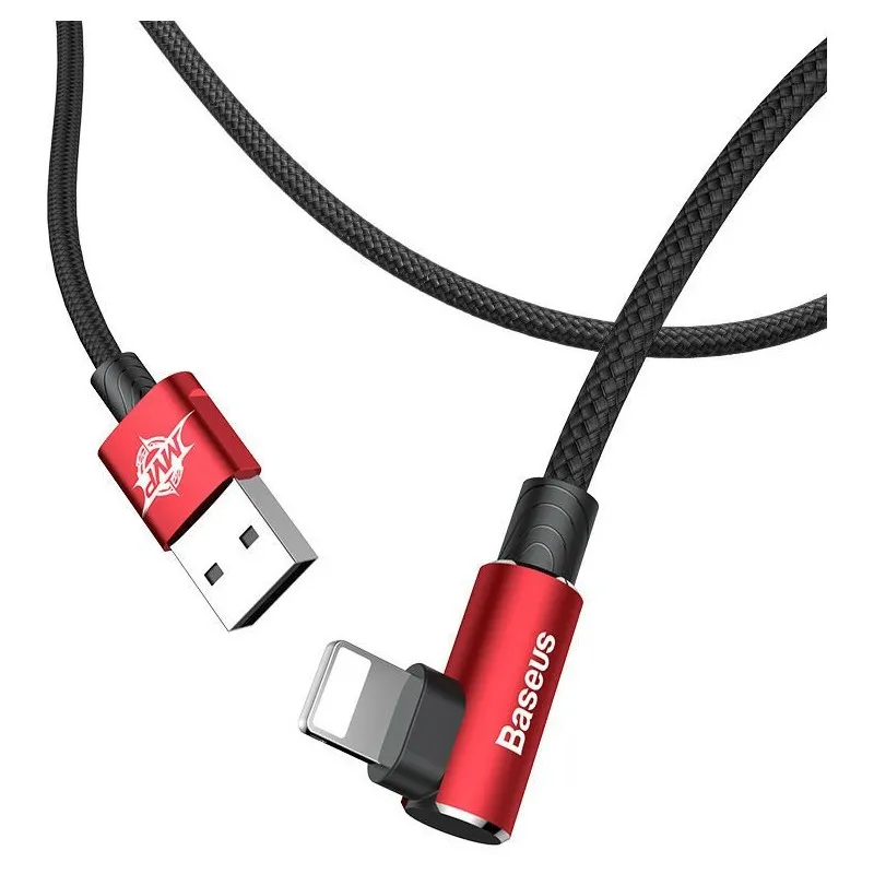 Кабель Baseus MVP USB - Lightning (M/M), 1.5A, 2 м Red (CALMVP-A09) - мініатюра 2