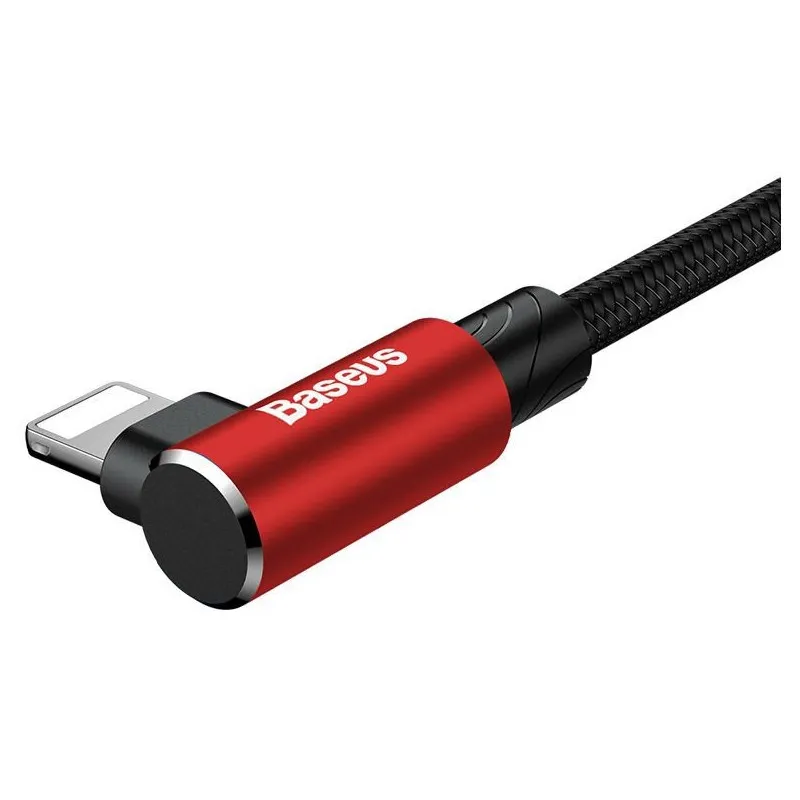 Кабель Baseus MVP USB - Lightning (M/M), 2.0A, 1 м Red (CALMVP-09) - мініатюра 3