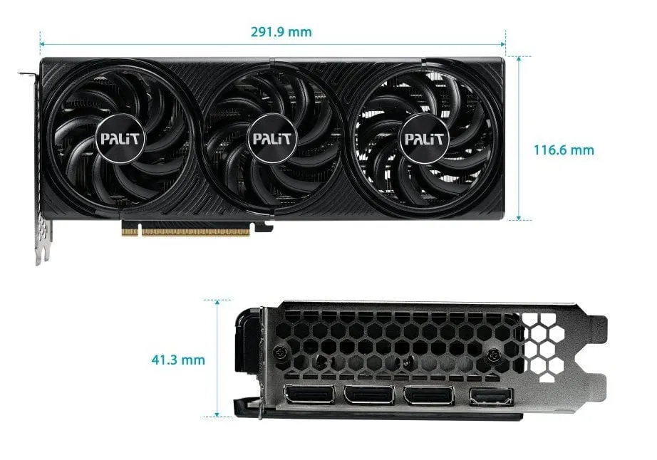 Відеокарта GF RTX 5070 12GB GDDR7 Infinity 3 Palit (NE75070019K9-GB2050S) - мініатюра 10