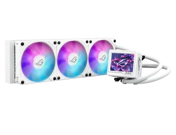 Система водяного охолодження Asus ROG Ryujin III 360 ARGB Extreme White (90RC0132-M0EAY0) - мініатюра 2