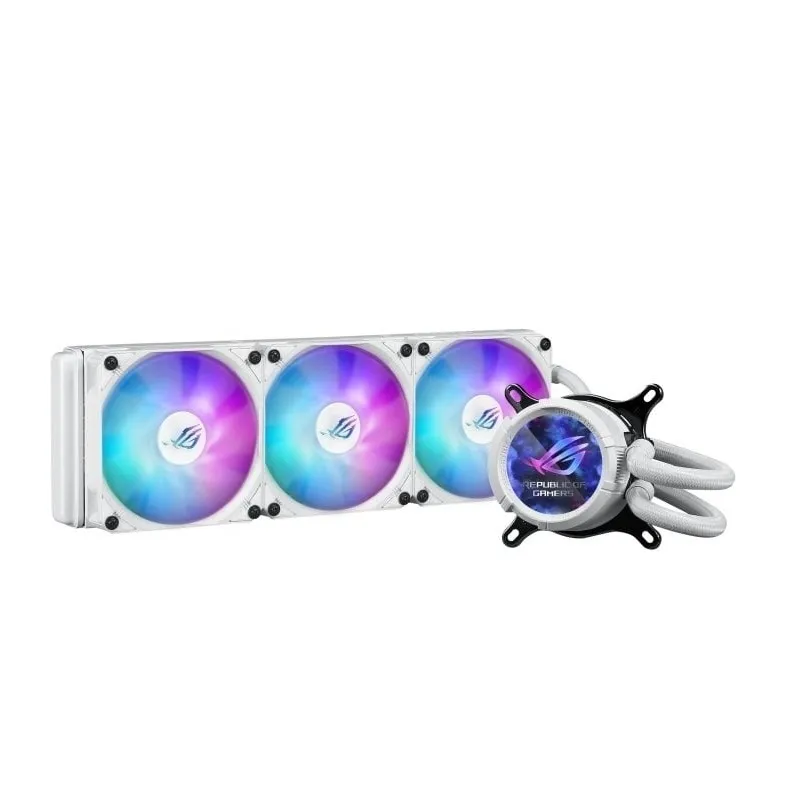 Система водяного охолодження Asus ROG Strix LC III 360 ARGB LCD White (90RC00W2-M0UAY0) - мініатюра 6
