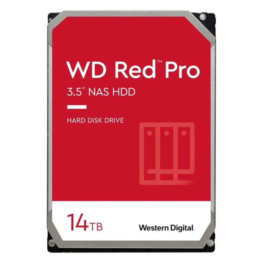 Накопичувач HDD SATA 14.0TB WD Red Pro NAS 7200rpm 512MB (WD142KFGX) - мініатюра 3
