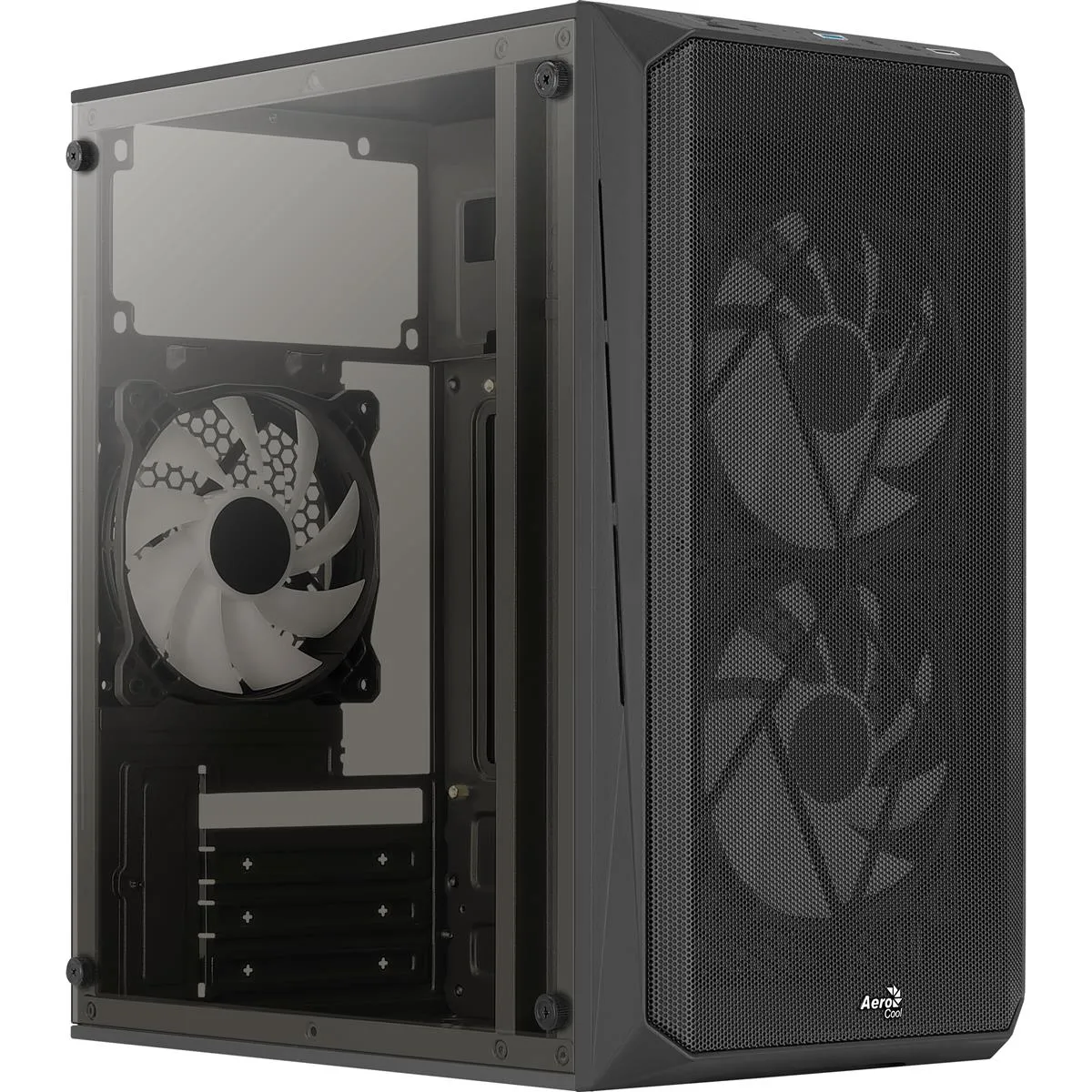 Корпус AeroCool CS-107-A-BK-v2 (ACCX-PC14002.11) Black 600W - мініатюра 11