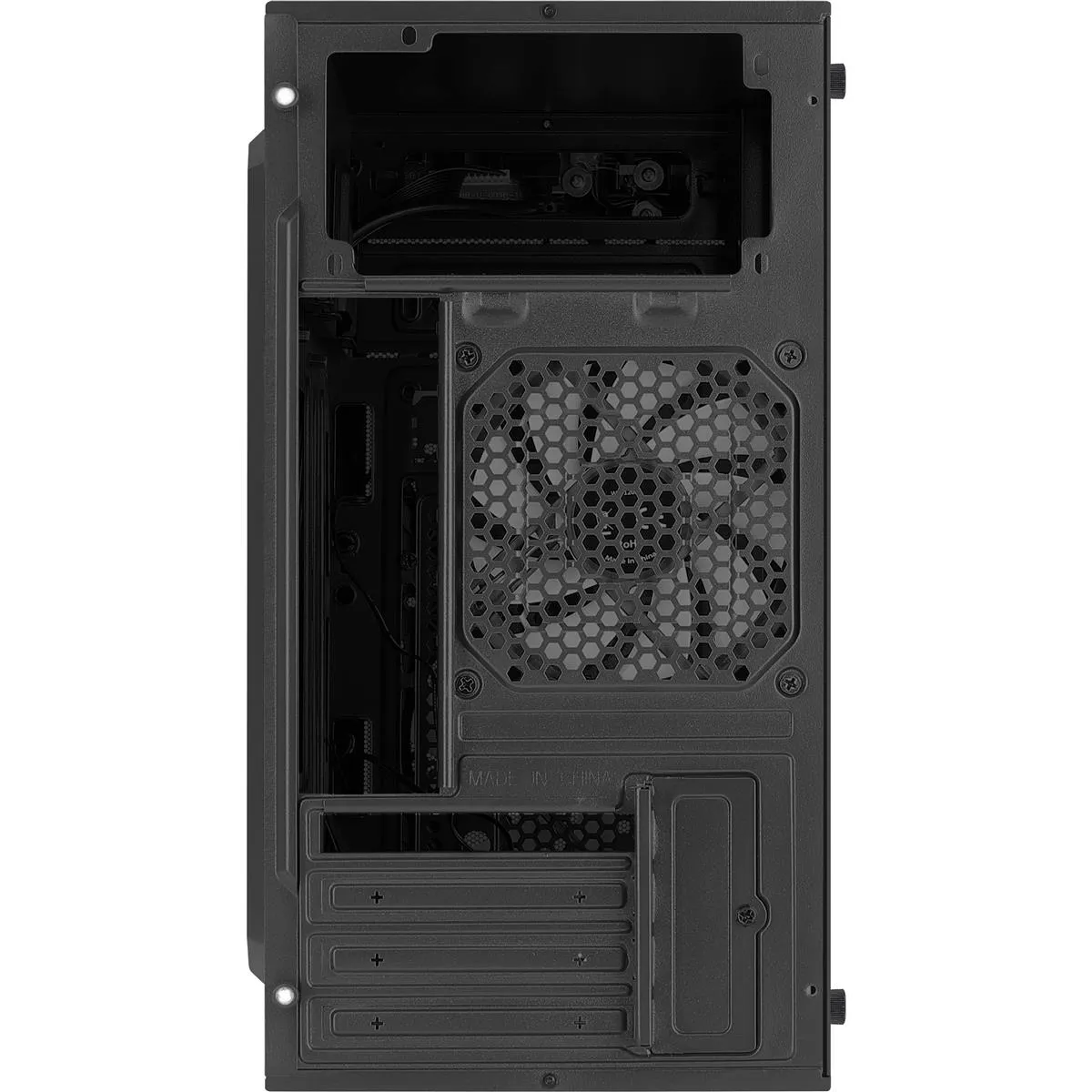 Корпус AeroCool CS-107-A-BK-v2 (ACCX-PC14002.11) Black 600W - мініатюра 15