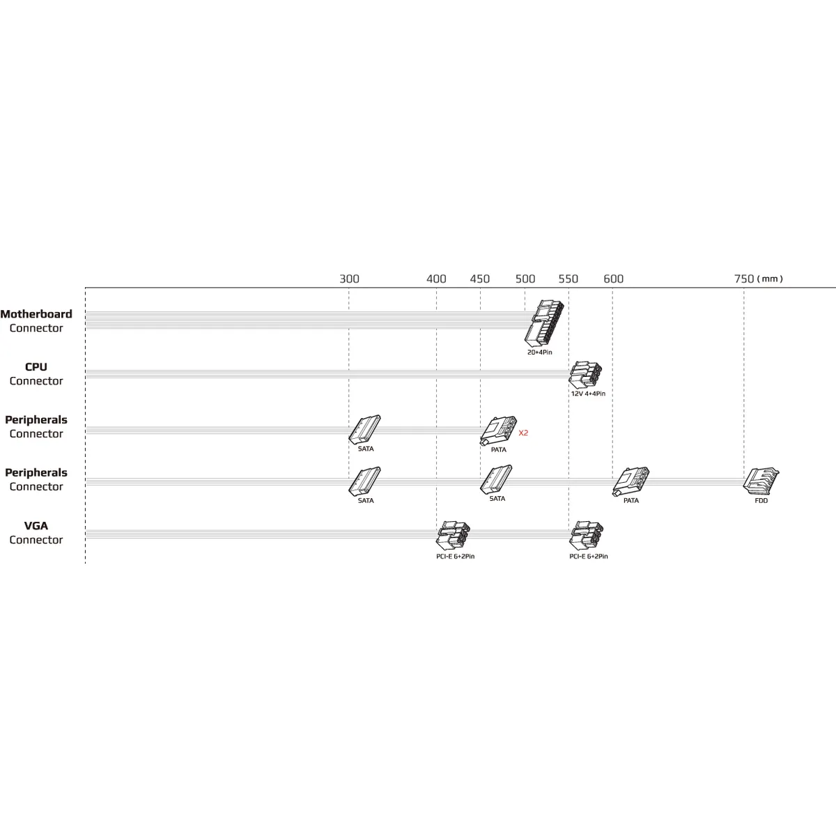 Корпус AeroCool CS-107-A-BK-v2 (ACCX-PC14002.11) Black 600W - мініатюра 2