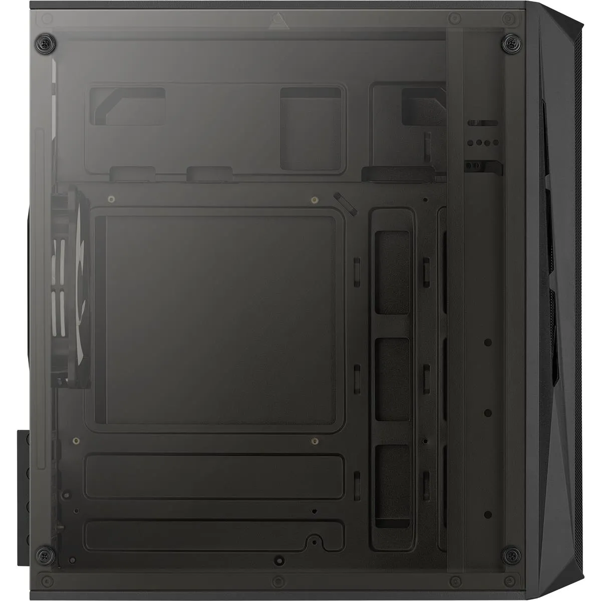 Корпус AeroCool CS-107-A-BK-v2 (ACCX-PC14002.11) Black 600W - мініатюра 6