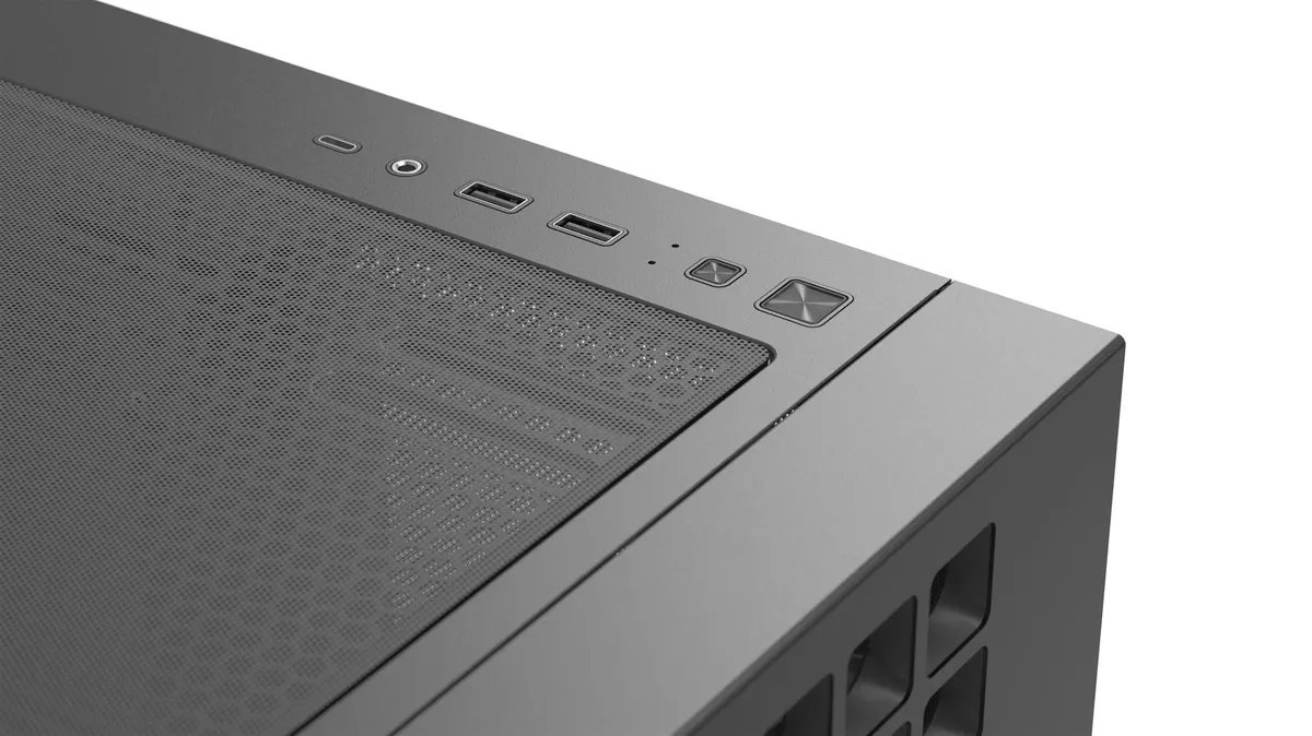 Корпус AeroCool D302A-G-BK-v1 (ACCS-DS04043.11) Black без БЖ - мініатюра 4