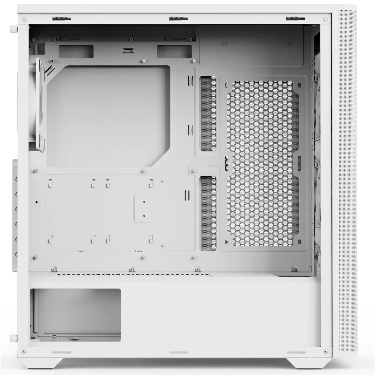 Корпус AeroCool D501A-G-WT-v2 (ACCM-DS01043.21) White без БЖ - мініатюра 6