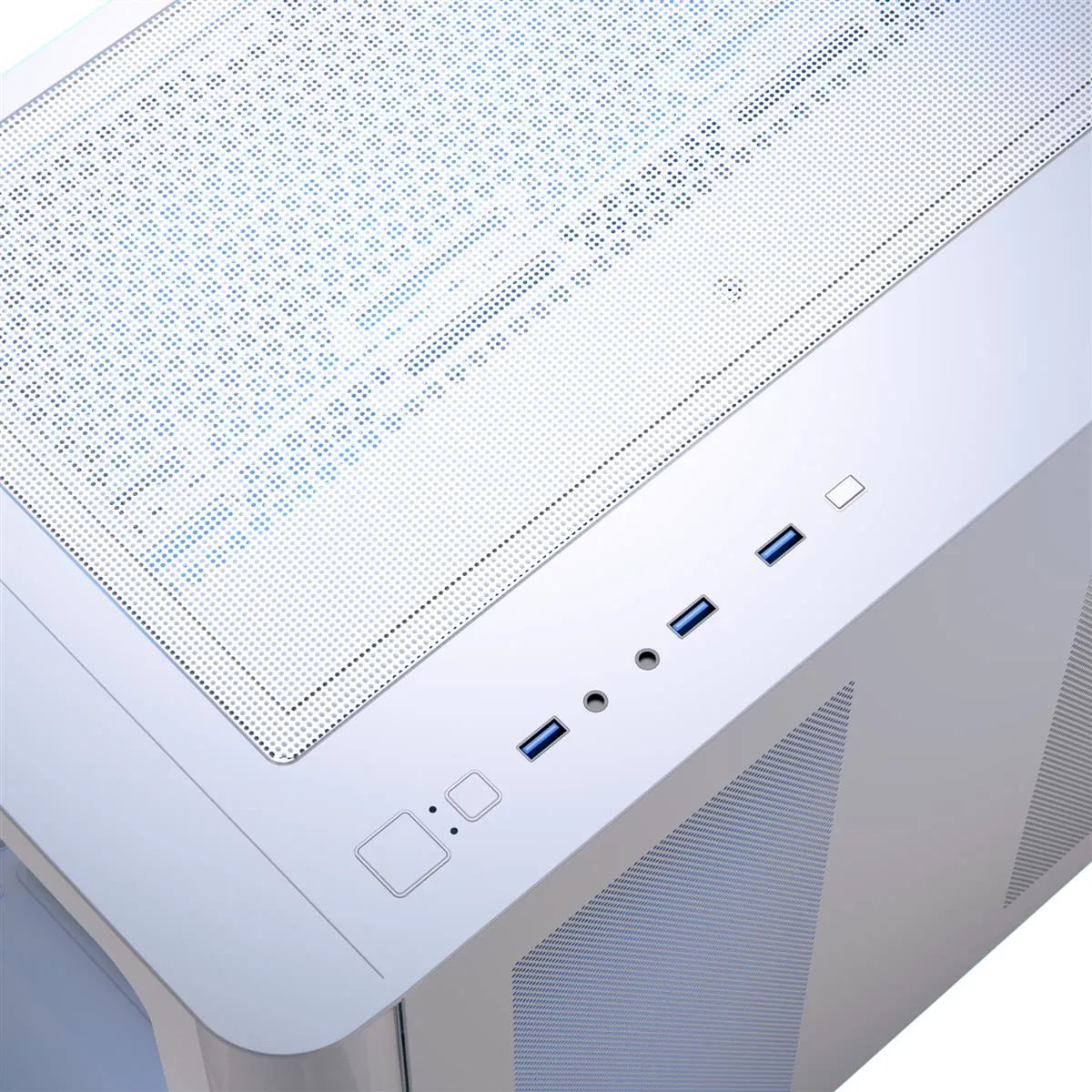 Корпус AeroCool P500C-G-WT-v1 (ACCM-PN01043.21) White без БЖ - мініатюра 5