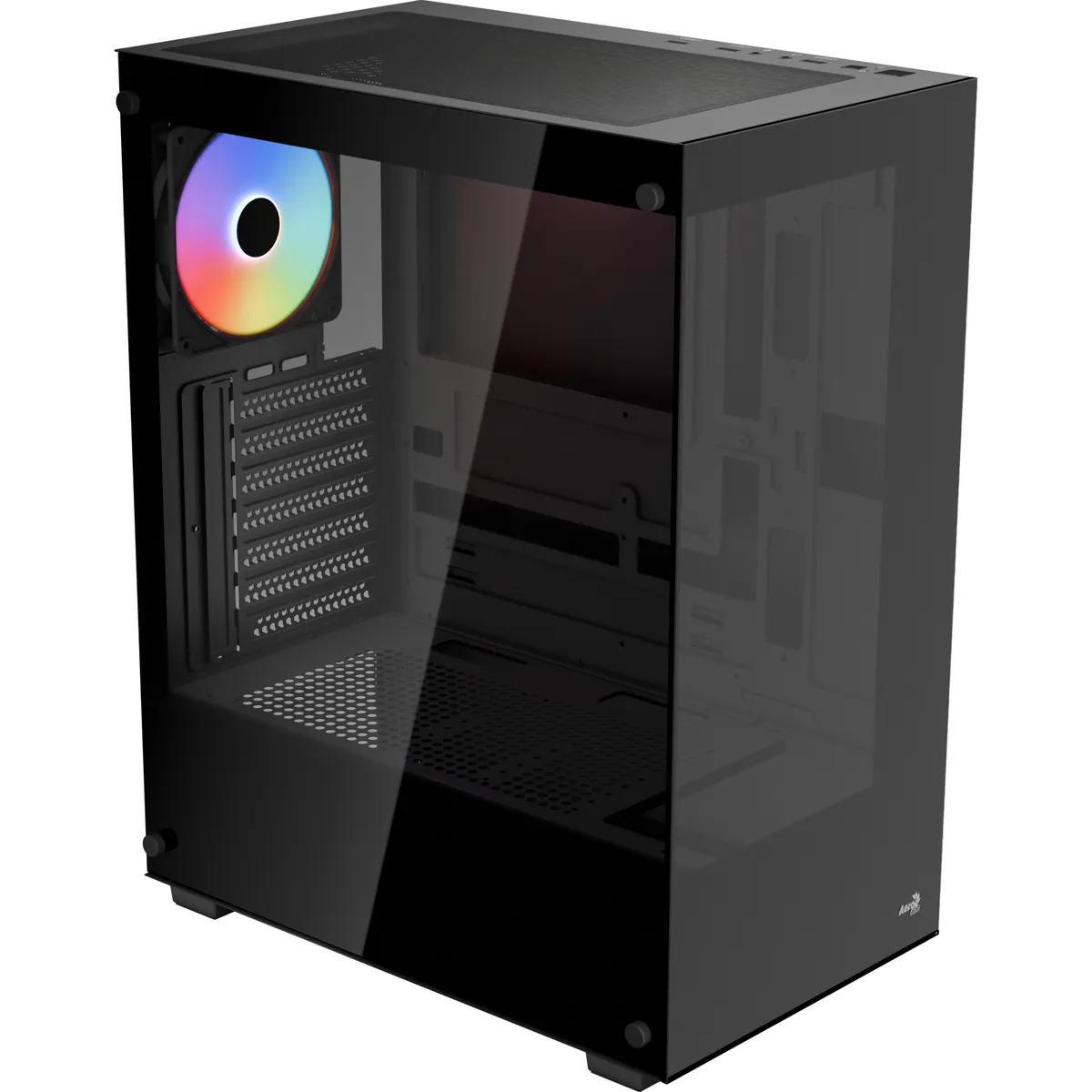 Корпус AeroCool Pivot-G-BK-v1 (ACCM-ES08013.11) Black без БЖ - зображення 1