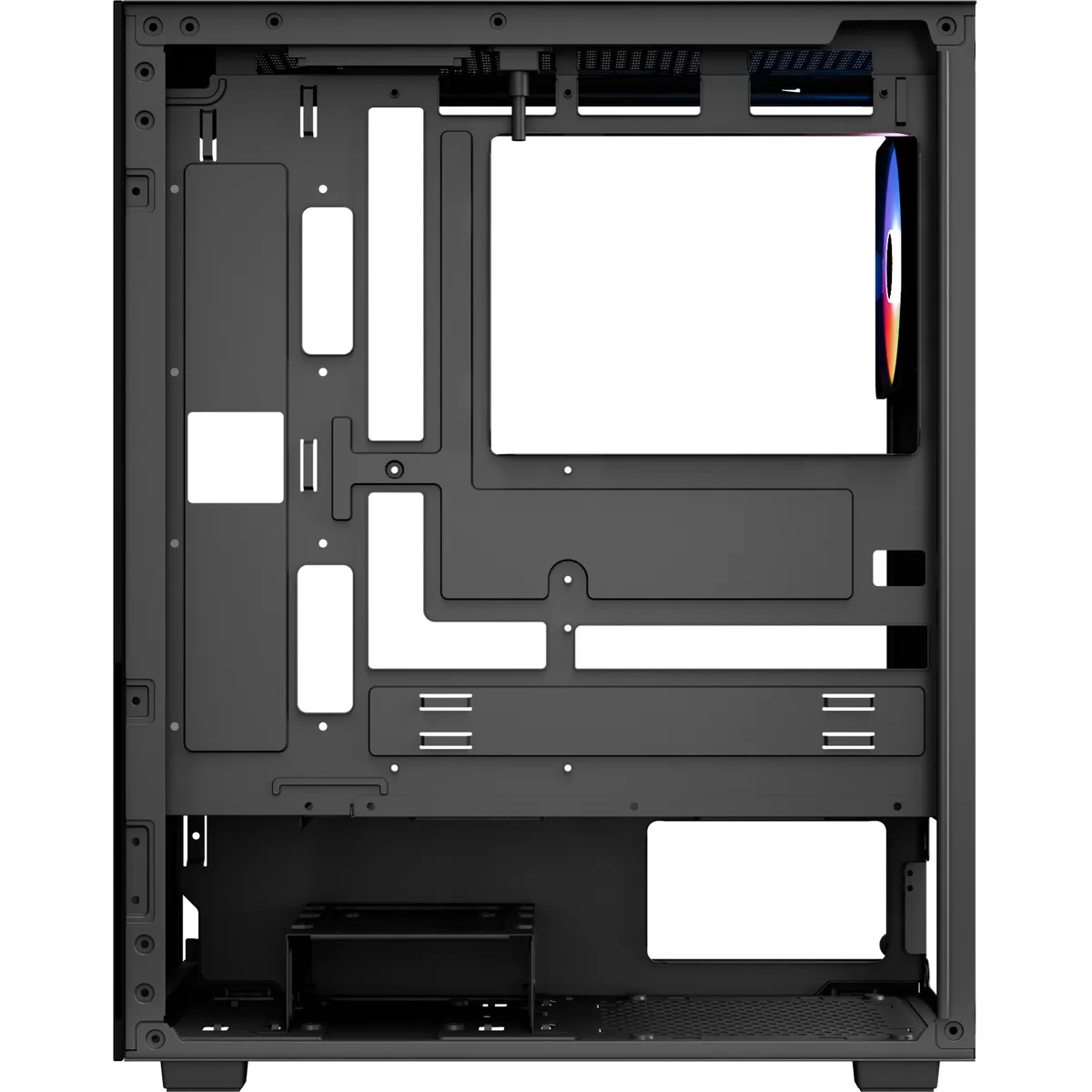 Корпус AeroCool Pivot-G-BK-v1 (ACCM-ES08013.11) Black без БЖ - мініатюра 3