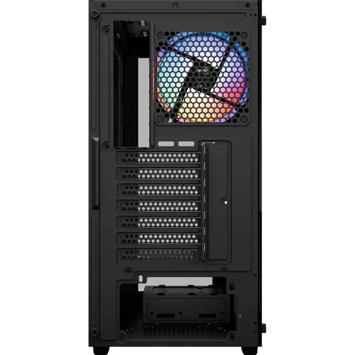 Корпус AeroCool Pivot-G-BK-v1 (ACCM-ES08013.11) Black без БЖ - мініатюра 4