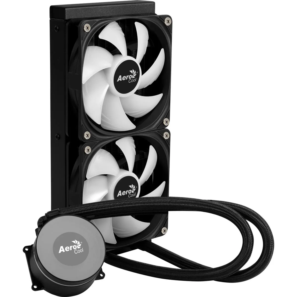 Система водяного охолодження AeroCool Oasis L240 Black (ACLA-OA24117.11) - мініатюра 11
