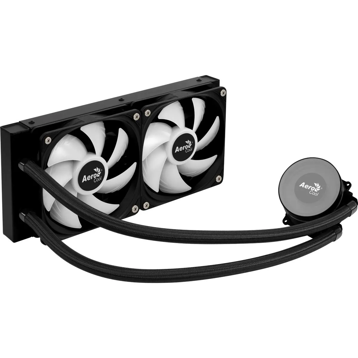 Система водяного охолодження AeroCool Oasis L240 Black (ACLA-OA24117.11) - мініатюра 12