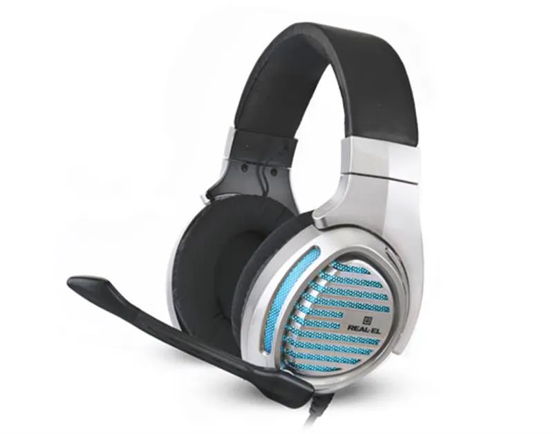 Гарнітура REAL-EL GDX-7670 GunMetal - мініатюра 2