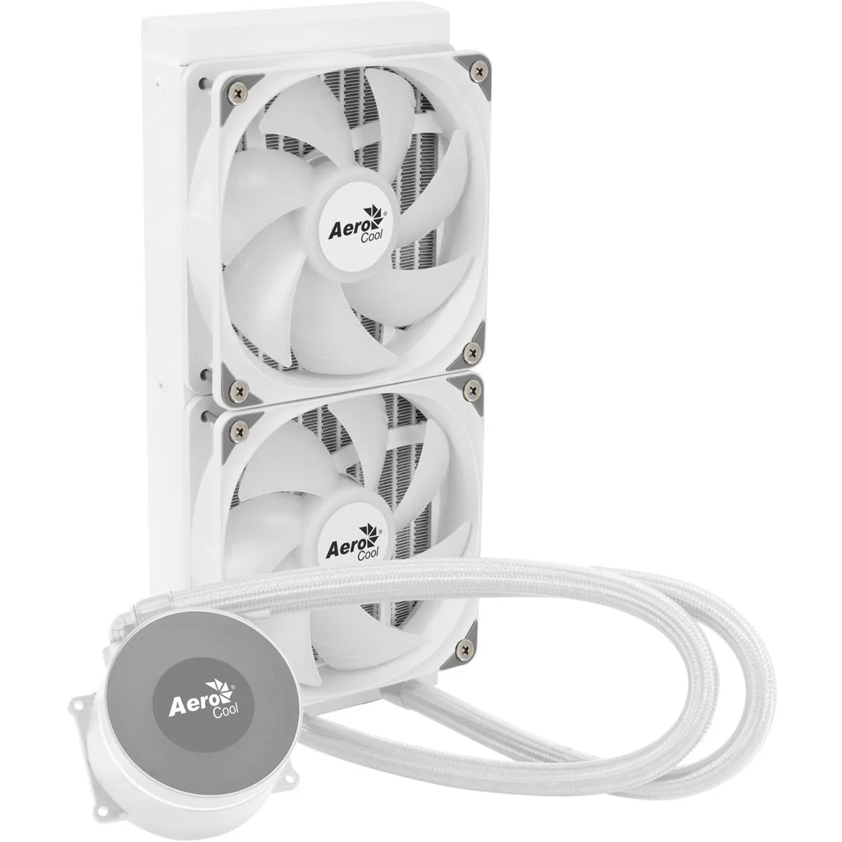 Система водяного охолодження AeroCool Oasis L240 White (ACLA-OA24117.21) - мініатюра 10