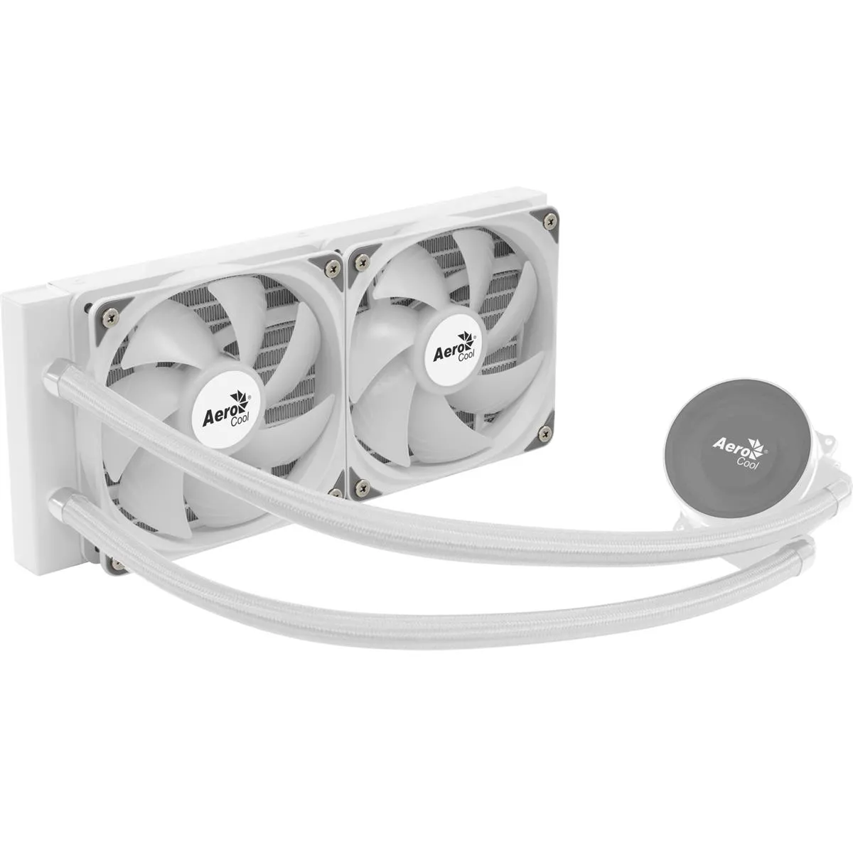 Система водяного охолодження AeroCool Oasis L240 White (ACLA-OA24117.21) - мініатюра 11